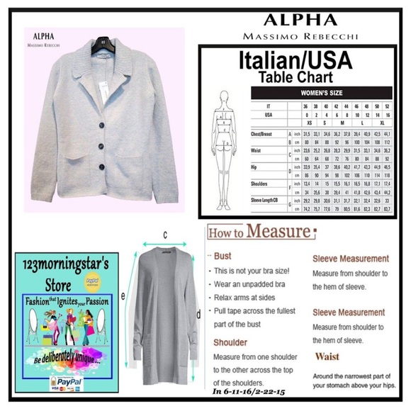 ALPHA MASSIMO REBECCHI 100% Lambs Wool Cardigan Sweater Size: 50- medium - Picture 16 of 16